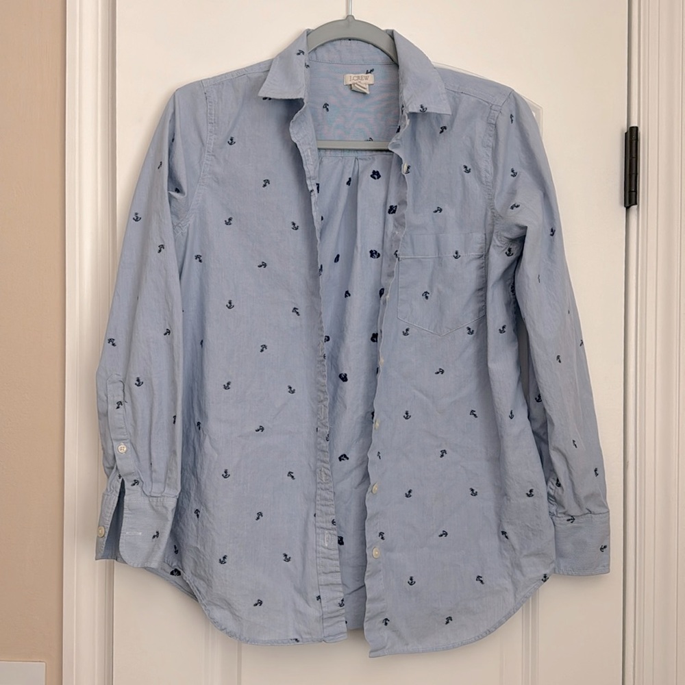 J. Crew long sleeve, button-up shirt